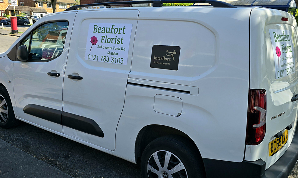 Beaufort Florist Delivery Van